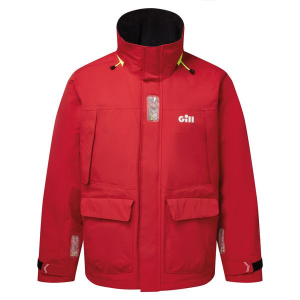 Gill OS34J Coastal jakke rød str. 3XL