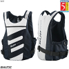 SUP Pro svømmevest-Hvid-Navy-Small- 30-50 kg.