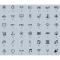 Trykkontakt låsende m. én LED uden icon