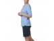 Musto stribet t-shirt til kvinder - hvid/ lys blå str. 8 (str. 36) 