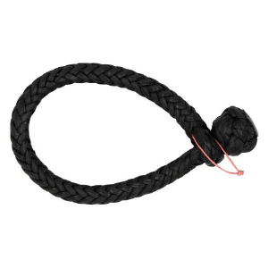 Robline Soft tovsjækel 4mm Sort 65mm 1T