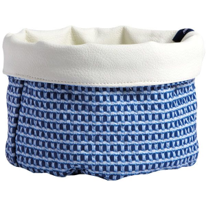 MB Aruba brødkurv Ø16 x 11,5 cm blå/hvid MB Aruba brødkurv Ø16 x 11,5 cm blå/hvid