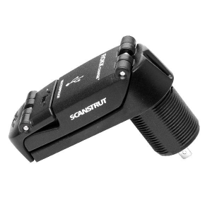 ROKK Charge Pro USB-A og USB-C udtag vandtæt, 12/24V