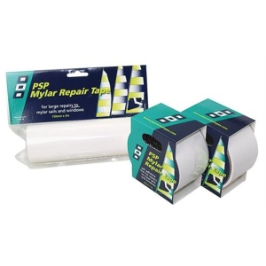 Psp mylar repair tape 25mu klar sejltape 50mm x 3m