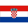 Flag Kroatien 30x45 cm.