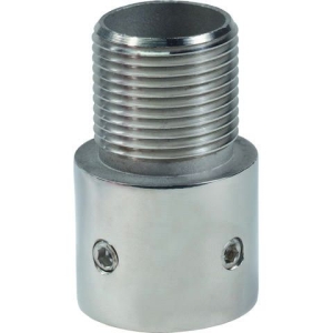 Shakespeare 4705 Rustfri adaptor. 25mm rør til 1”-14mm han