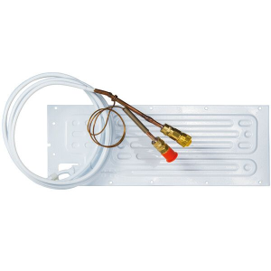 Isotherm pladefordamper 350 x 130mm med X koblinger til 1283014