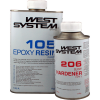 WestSystem A-Pakke 1,2 kg. 105/206  Langsom