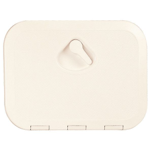 Nuova rade topline luge cream (RAL 9001) 275x370mm - hul mål 200x300mm. 