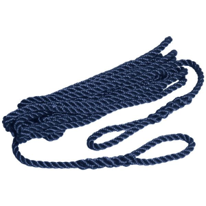 Robline fenderline navy 3-slået 2pak 6mm x 1,5m