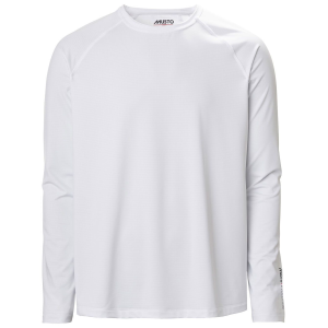 EVO SUNBLOCK LS TEE 2.0 white str. M