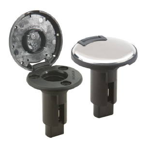 Attwood monteringssokkel med rustfrit låg til LightArmor lanteremast