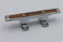 Pullert med Teak-Look 112mm. Hulafstand 42mm.