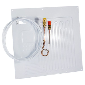 Isotherm pladefordamper 386 x 361mm med X kobling til 1283049